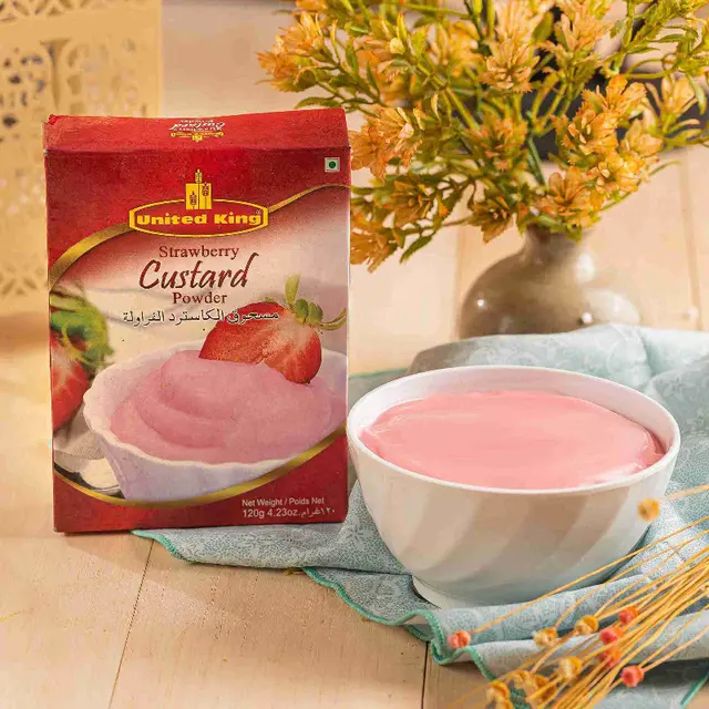 Strawberry Custard